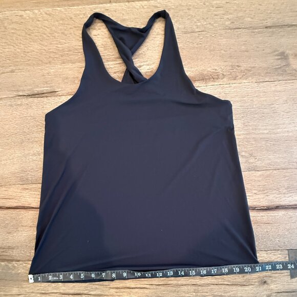 ALO Yoga Don't Get It Twisted Tank Size M *Black* - Picture 7 of 10